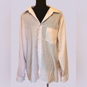 Christian Dior Pale Pink Men's Long-Sleeve Button-Up Shirt